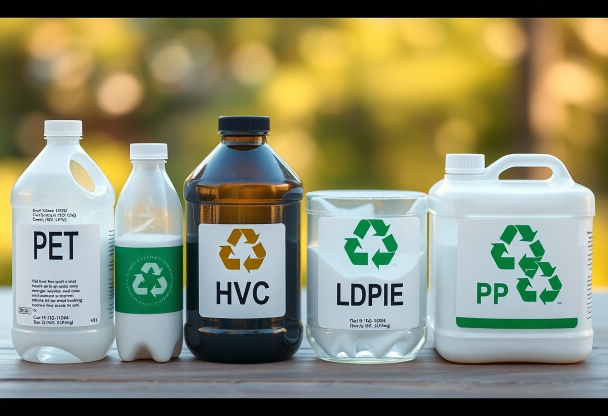 Tipi di materie plastiche riciclabili a confronto per uso sostenibile