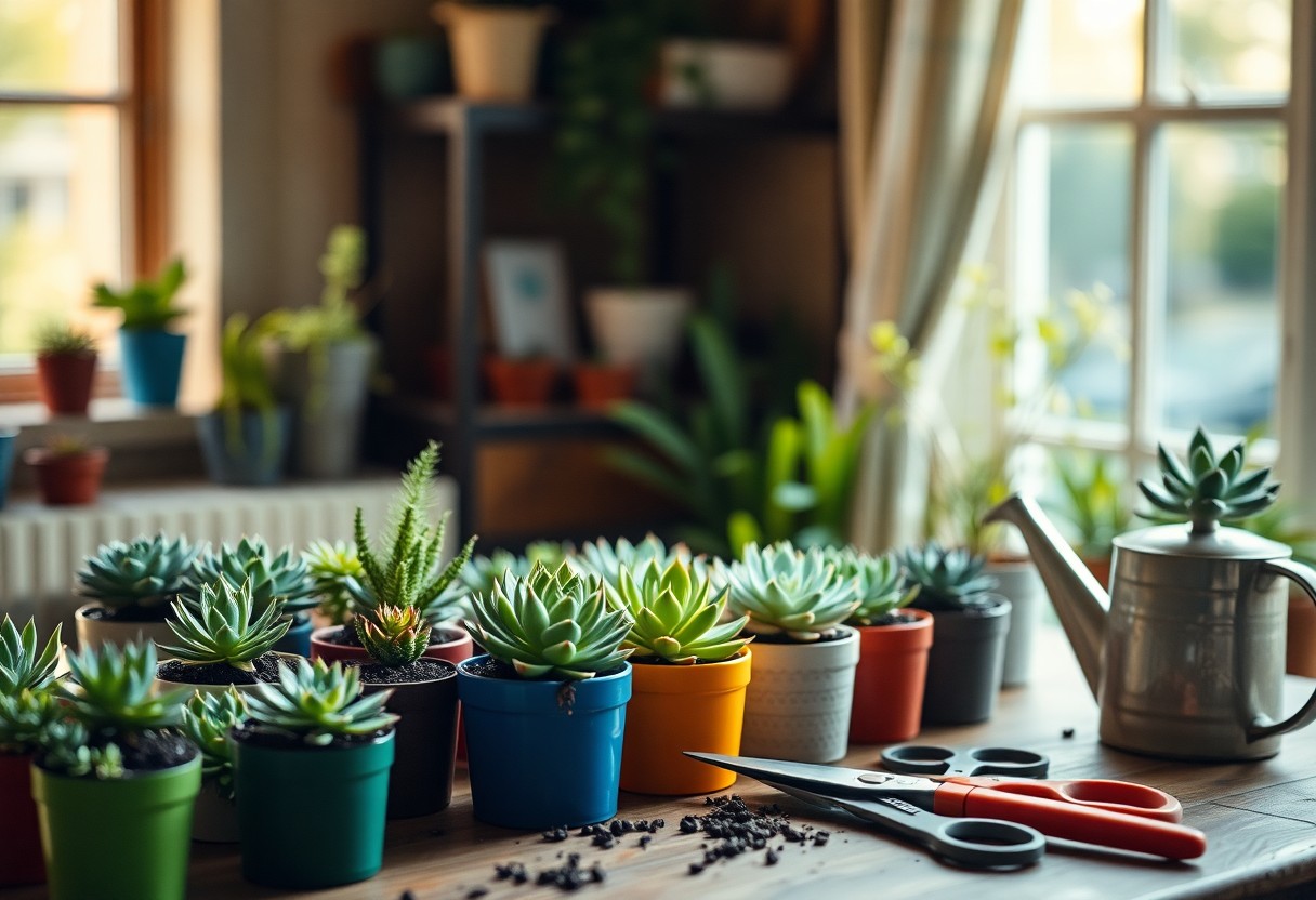 Tecniche di propagazione per succulente facili in casa