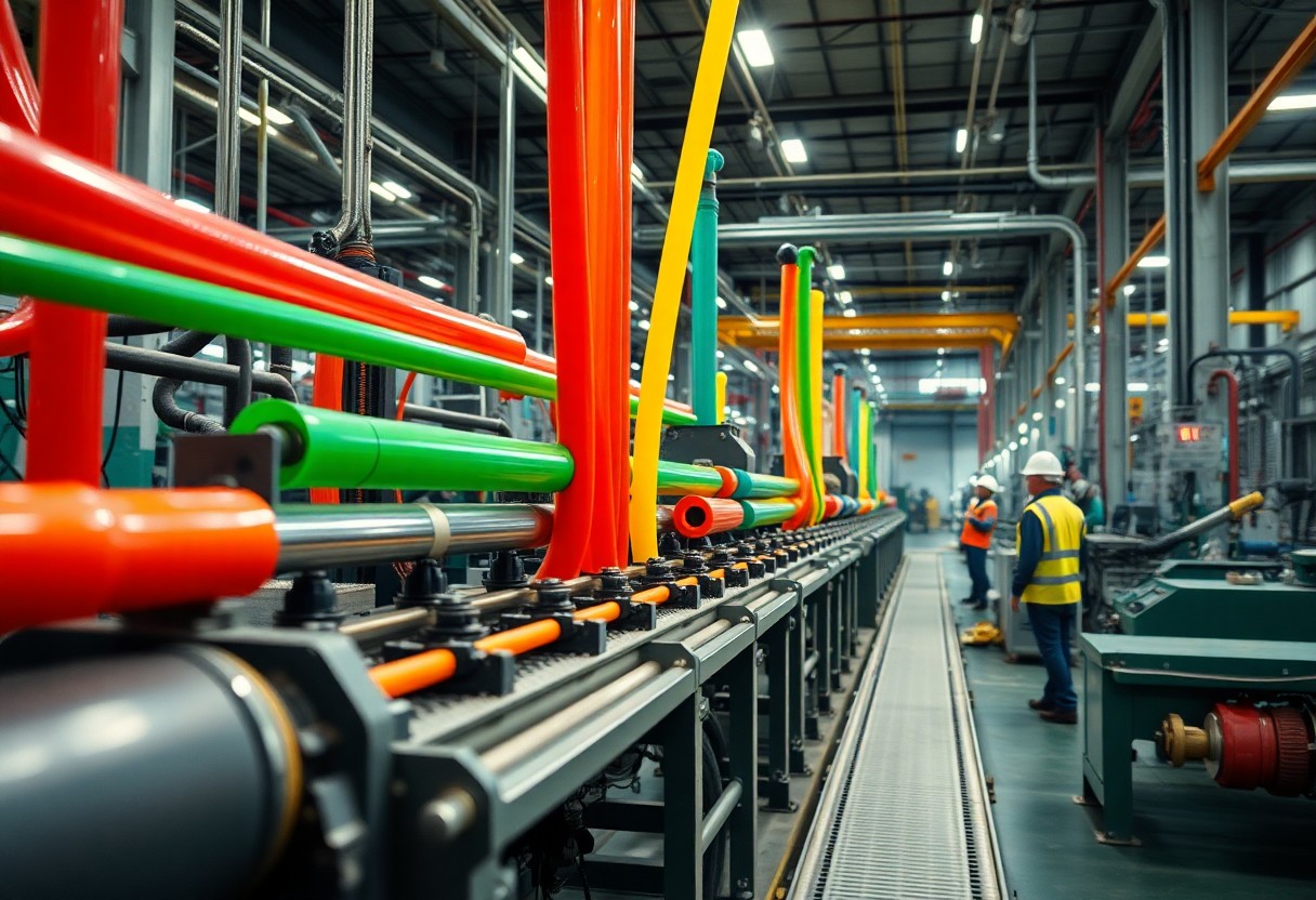 Processo di estrusione per tubi in plastica industriale di qualità