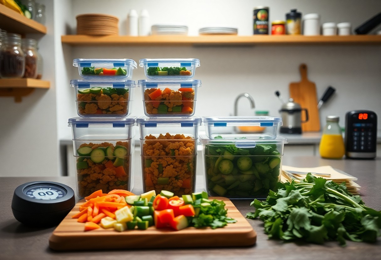 Batch cooking preparare pasti settimanali risparmiando tempo